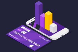 graph on mobile phone